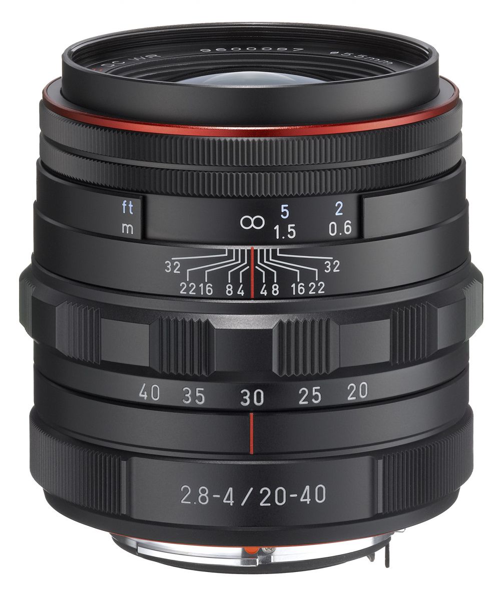 pentax hd da 20 40mmf2 8 4ed limited dc wr Weather-resistant pentax limited 20-40mm f2.8-4 zoom lens announced