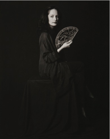 © Philippe Vermès, Portrait de Isabel Muñoz, 1993