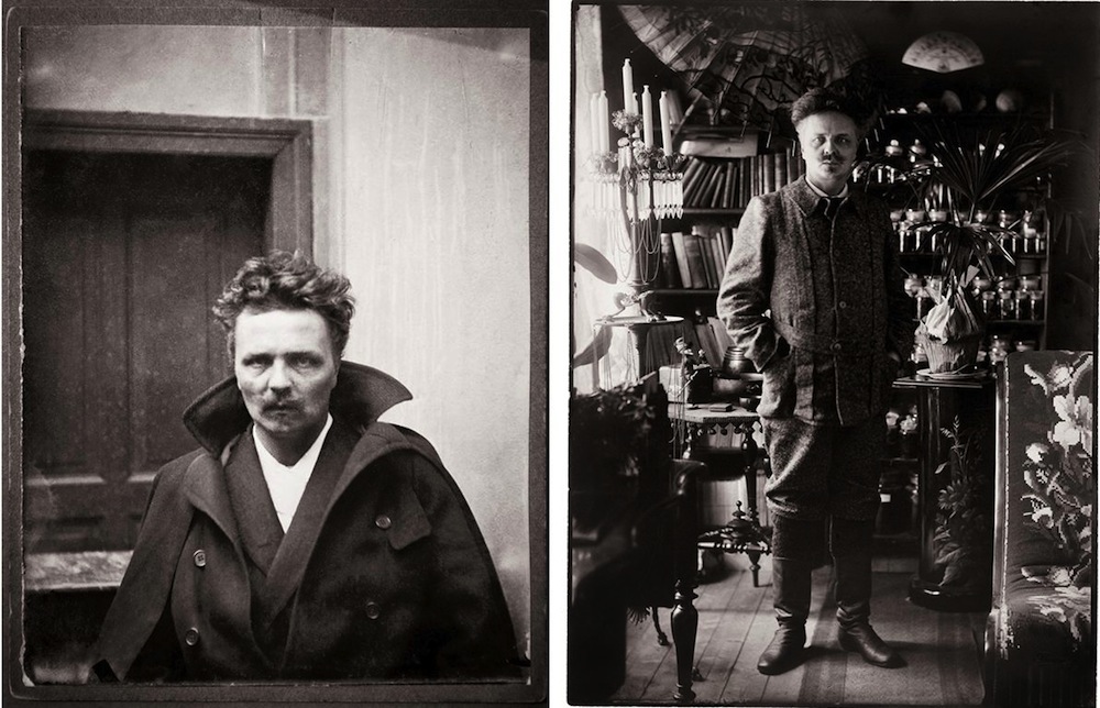 L'image d'August Strindberg.
