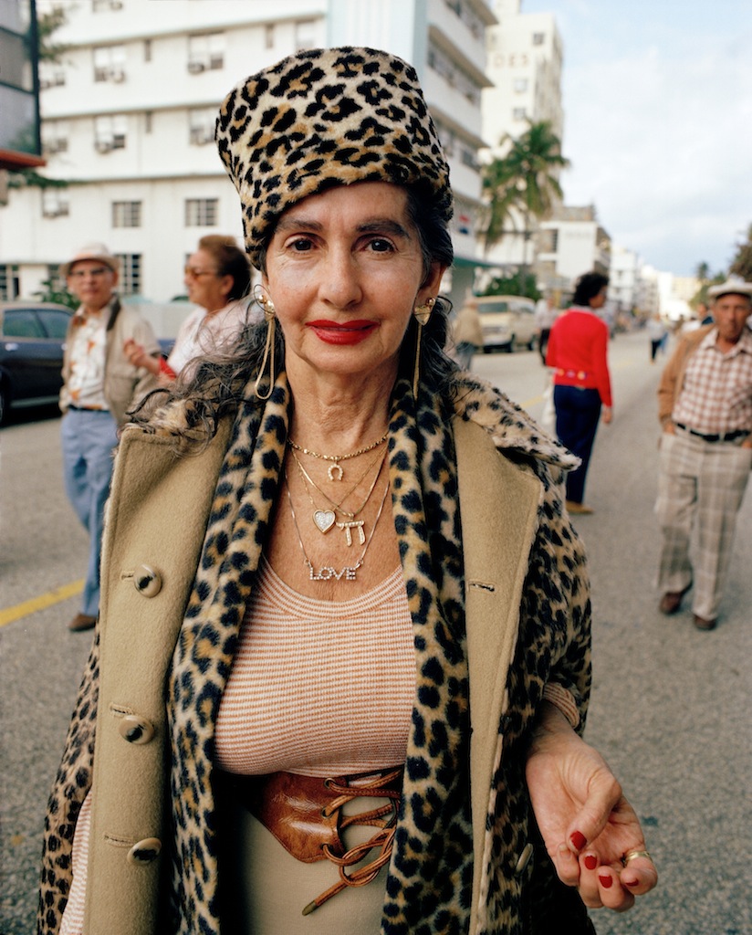 © Gay BLOCK, (Leopard Lady), South Beach, Miami, 1982-85
