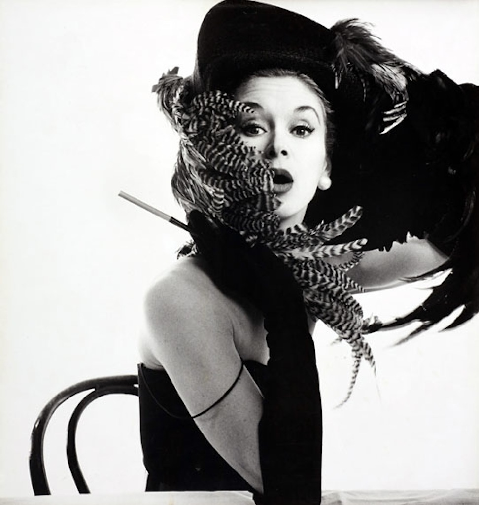 Irving Penn  Woman in Chicken Hat (Lisa Fonssagrives-Penn), New