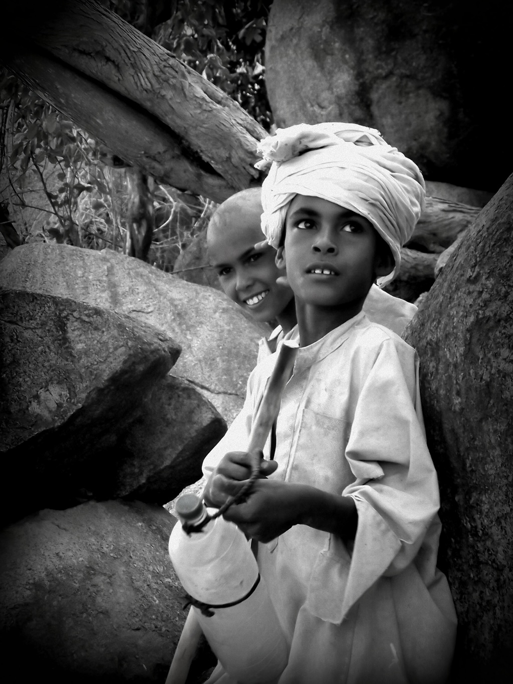Enfants nomades du Guéra, Tchad. © Alizée Avril