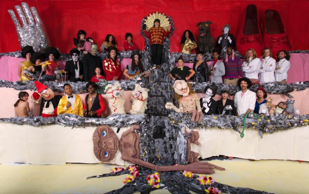 © Jamie Warren. You Are Not Alone: Self-Portrait as Michael Jackson in a recreation of the Genealogical Trees of the Dominican Order. 2014