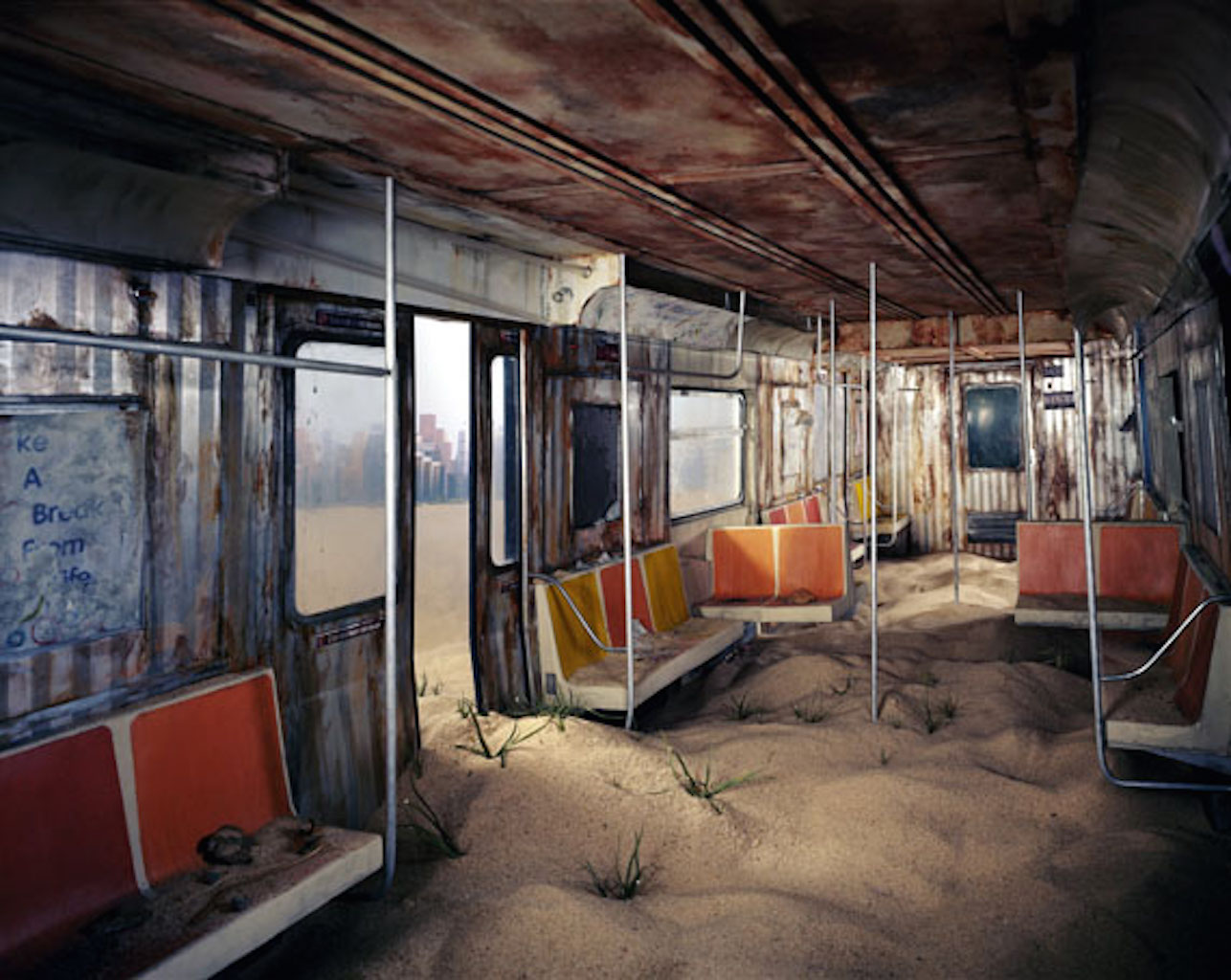 Lori Nix- Subway, 2012 © Lori Nix