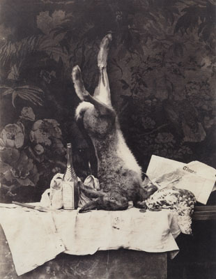 Camille Silvy
Jagdstillleben mit The Times, nach 1859
© Sammlung Dietmar Siegert