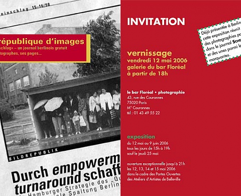 La république d'image Scheinschlag un journal gratuit ses photographes ses pages