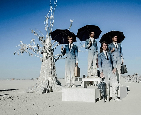 Exposition photo à l'espace soardi - eric bouvet burning man 