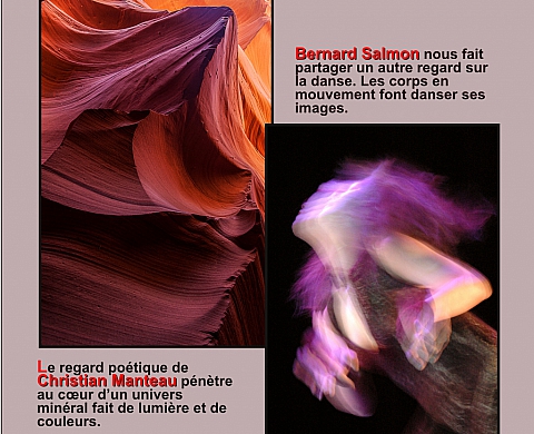 Bernard Salmon et Christian Manteau “Corps et Graphie – Danse avec les Roches”