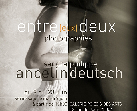 Entre(eux)deux :  Sandra Ancelin, Philippe Deutsch : photographies