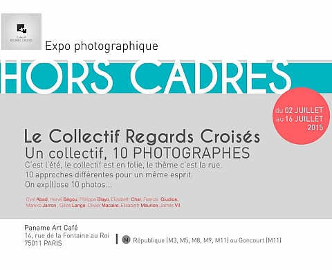 Exposition Hors Cadre au Paname Art café Exposition Hors Cadre au Paname Art café