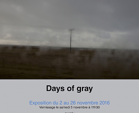 Lumière d'Encre et Benjamin Teissidre prèsente : Days of gray