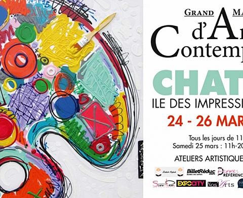 Grand Marché de l'Art à Chatou 78400