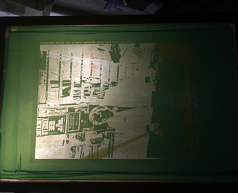 Work)(Shop – Screen-Printing – Sérigraphie 