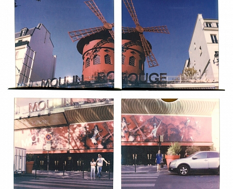 AUX 4 COINS - PARIS EN POLAROID