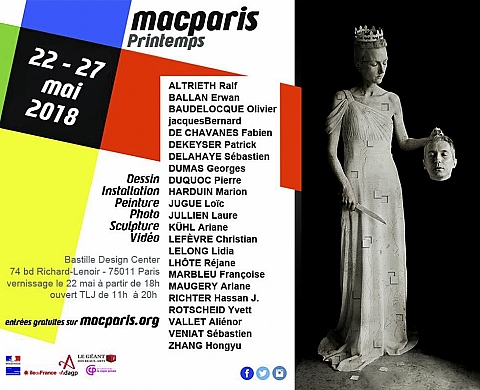 Georges Dumas au salon MacParis - Cahiers de Printemps