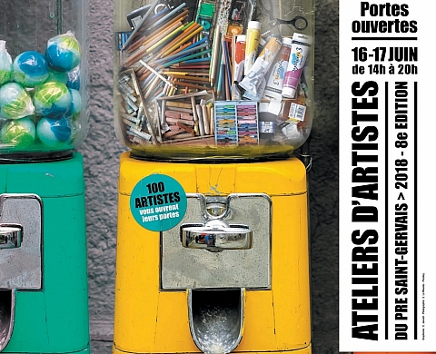 8e édition des Portes Ouvertes des Ateliers d’Artistes du Pré Saint-Gervais - ATELIERS-EST 8e édition des Portes Ouvertes des Ateliers d’Artistes du Pré Saint-Gervais - ATELIERS-EST