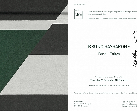 Paris-Tokyo de Bruno Sassarone, Galerie MC2 - Bruxelles Paris-Tokyo de Bruno Sassarone, Galerie MC2 - Bruxelles