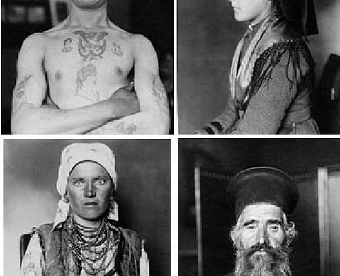 Ellis Island - portraits d'Augustus Sherman