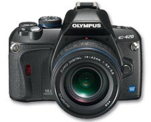 Olympus E-420 Boîtier reflex numérique extrèmement compact avec une mise au point Live View 