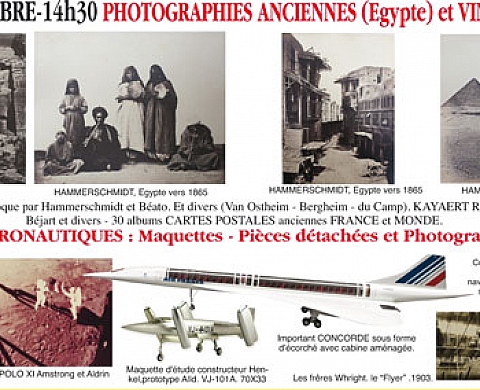 Expo vente de photographies - ESPACE et AERONAUTIQUE