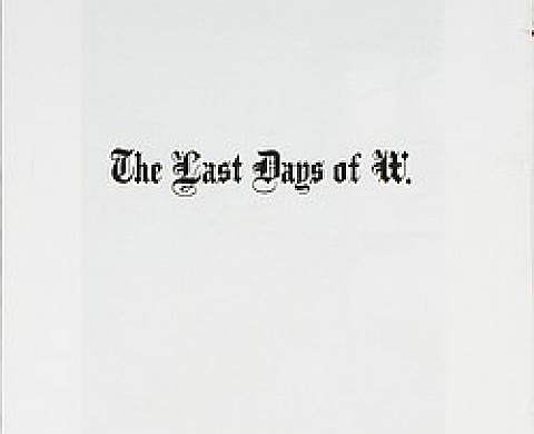 Alec Soth The Last Days of W. Alec Soth The Last Days of W.