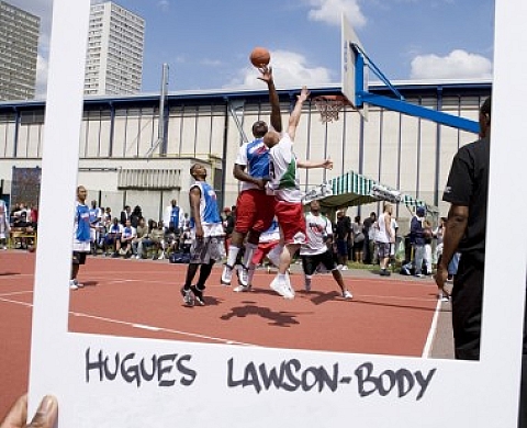 Hugues Lawson-Body à la Gare de Lyon