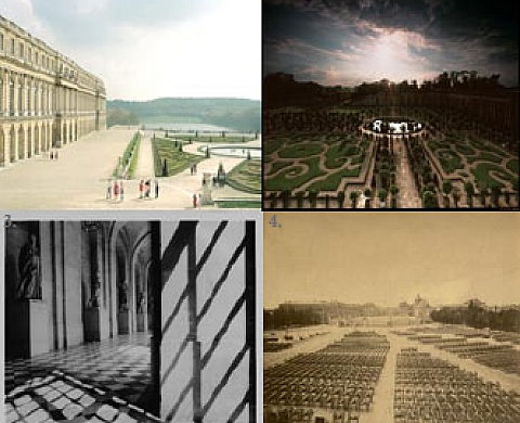 Versailles photographié, 1850-2010 - Galerie de pierre haute, Aile Nord du château de Versailles