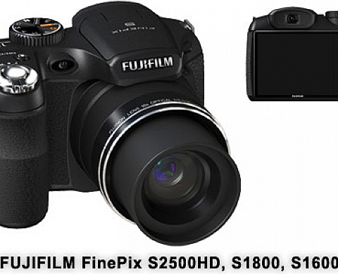 Les FinePix S1600, S1800 et S2500HD : La fusion entre des performances d'avant-garde et la Haute Définition HD