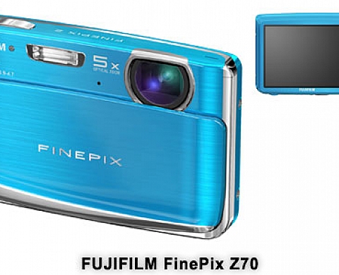 FinePix Z70 : Un compact bijou high-tech pour les mordus des réseaux sociaux.