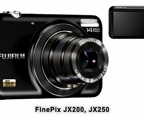 Fujifilm FinePix JX200 et JX250 : Deux petits bijoux économes et discrets !