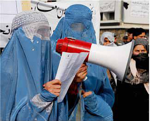 Voices On The Rise: Afghan Women Marking The News Voices On The Rise: Afghan Women Marking The News
