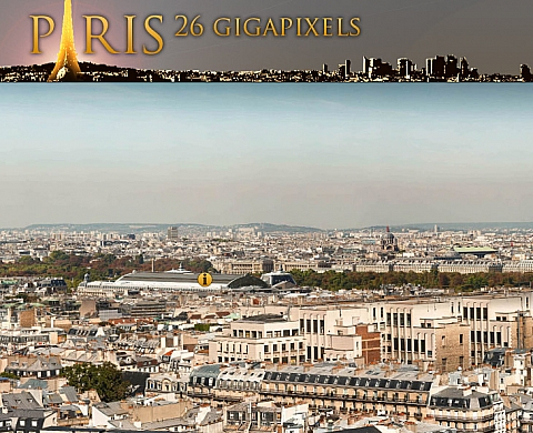 La course aux pixels - 26 Gigapixels pour une image de paris La course aux pixels - 26 Gigapixels pour une image de paris