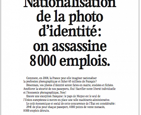 Défense de la photo d'identité : lettre ouverte au Président de la République Défense de la photo d'identité : lettre ouverte au Président de la République