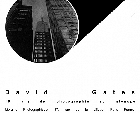David Gates, 10 ans de photographie au sténopé - Journée Mondiale du Sténopé