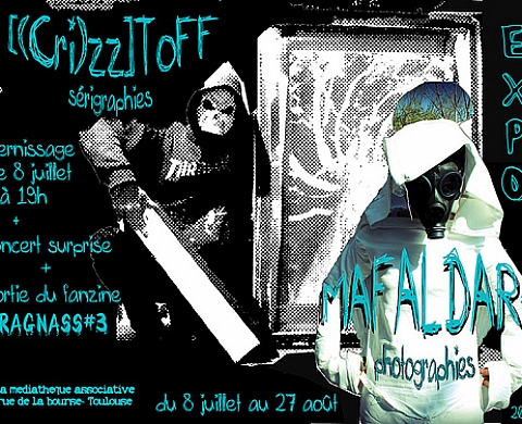 Expo photo Mafaldark + serigraphies [(cri)zz]toff