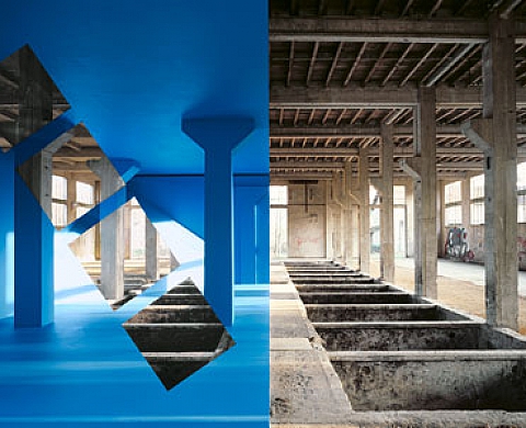 Georges Rousse : Photographies récentes Georges Rousse : Photographies récentes