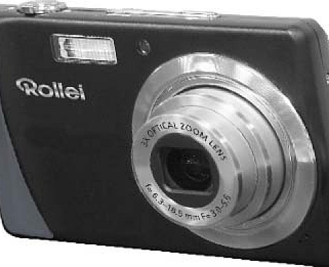 Rollei Compactline 312 capteur 12 mégapixels, un zoom x3 apogon ainsi qu'un stabilisateur