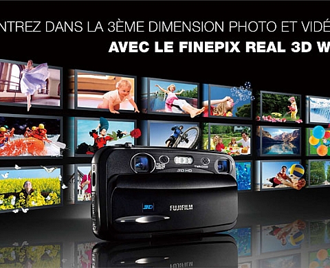 Fuji FinePix REAL 3D W3 Nouvel Appareil Photo-Vidéo 3D FinePix