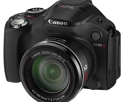 Canon PowerShot SX30 IS avec zoom optique 35x et contrôle photographique perfectionné