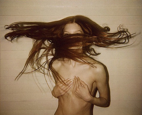 100 Girls On Polaroid - Alexander Gnädinger