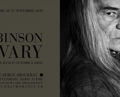 Robinson Savary expose à la galerie Serge Aboukrat Robinson Savary expose à la galerie Serge Aboukrat