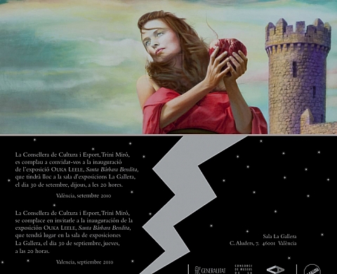 SANTA BÁRBARA BENDITA de Ouka Leele