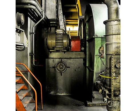 Exposition Usine de la CPCU la villette. Marie Desmarquest 