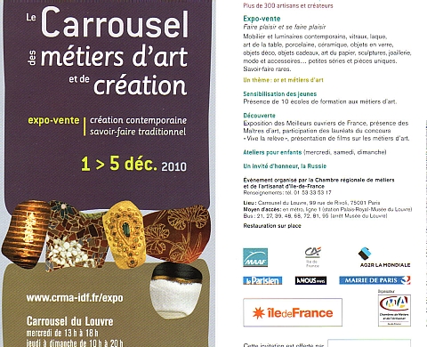 Le Carrousel des Métiers d'Art et de Création