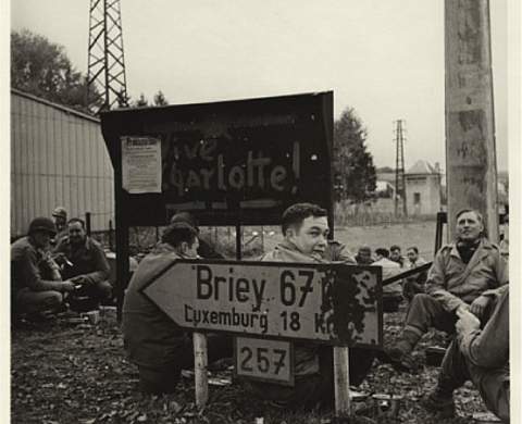 Lee Miller - Correspondances d'un No Man's Land. Luxembourg, Etape 1944.