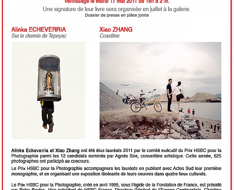 Les Lauréats du prix HSBC à la galerie Le Reverbère Les Lauréats du prix HSBC à la galerie Le Reverbère