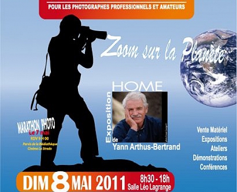 Yann Arthus Bertrand au Salon de la Photo de Mouans Sartoux