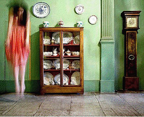 «Instants suspendus», bâches extérieures - Elise Ortiou Campion