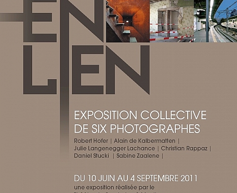 En lien, exposition collective aux Caves de Courten