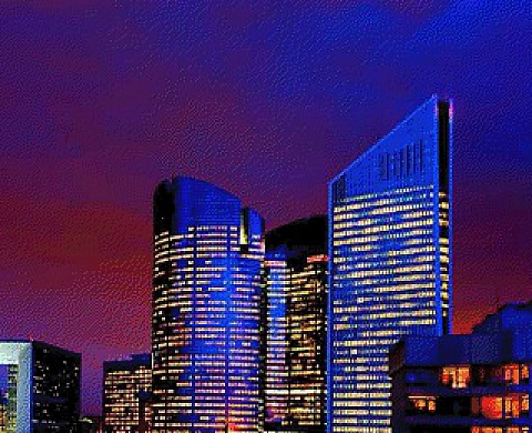 La Défense la Nuit - Guy Dublet